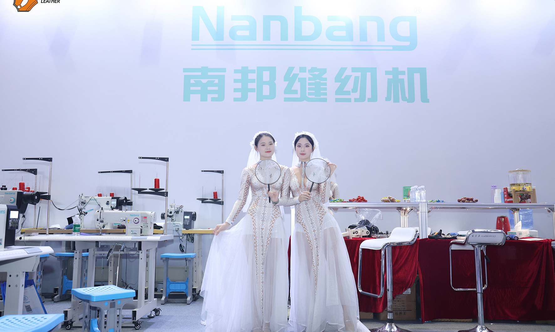 南邦缝纫机亮相广东国际智能鞋机装备展